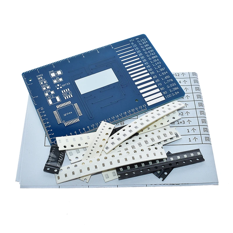 CD4017 вращасветодиодный светодиодная SMD NE555 паяльная тренировочная доска набор
