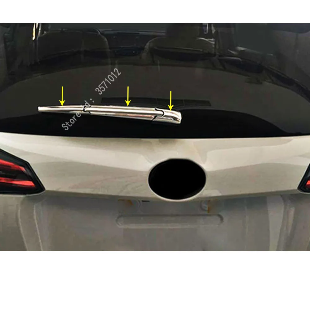 Молдинг для авто отделка ветрового стекла отделка ABS хромирование, задняя часть автомобиля стеклянная Форсунка щетки стеклоочистителя хвост оконная рама 4 шт. для Toyota RAV4