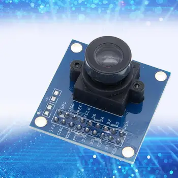 

TZT OV7670 camera module OV7670 moduleSupports VGA auto CIF exposure size active control For 640X480 display H4B0