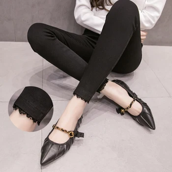 

Women's elastic high waist skinny pencil pants 2020 spring new fashion casual pants plus size 5XL wild trousers women Pantalones