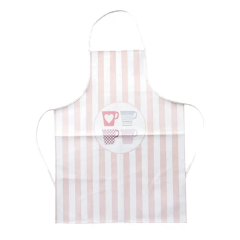 

Apron Nordic Style PU Cartoon Pattern Anti-fouling Bakery Kitchen Home Apron P7Ding