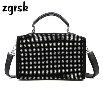 

Female Crossbody Bags Famous Brand Satchel Shoulder Bag Pu Leather Designer Handbags High Quality Women Bags Black Vintage Bags
