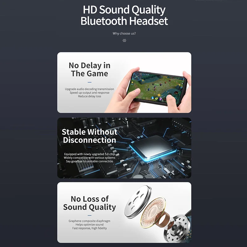 2020 New 2 IN 1 10000mah Power Bank Wireless Bluetooth Earphones Type c USB Fast Charge Portable HIFI Stereo Wireless Headset