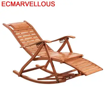 

Cama Plegable Dormir Rocking Chair Bamboo Folding Bed Sillon Reclinable Fauteuil Salon Sillones Moderno Para Sala Chaise Lounge