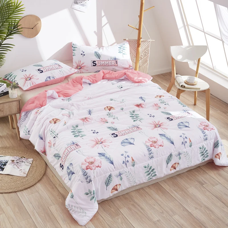 Quilt-4 1 шт., новое летнее воздухопроницаемое одеяло, моющееся одеяло для взрослых, тонкое одеяло, спальное одеяло королевского размера, одеяло, наполнитель - Цвет: Quilt-4