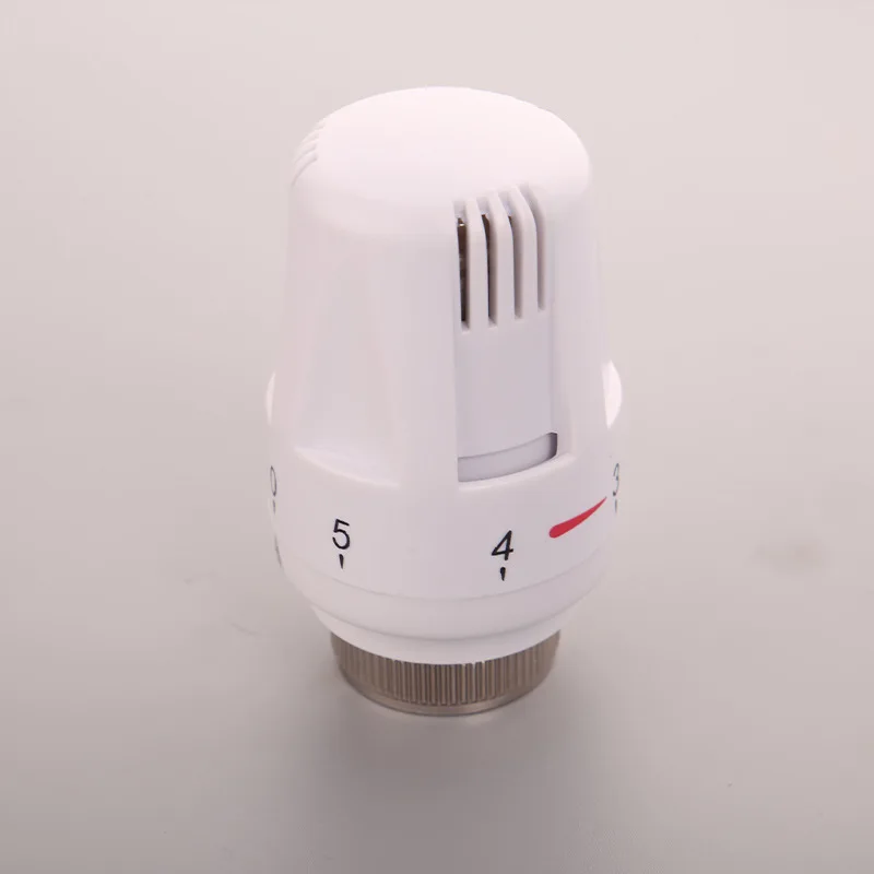 Retail 2Pcs Thermostat Radiator Valve TRV Thermostatic Head Radiator Valve Replacement Head