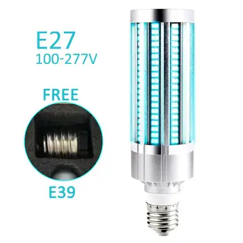 

E27 Ultraviolet Lamp Light UVC Lamp Air Sanitizer Purifier Odor Eliminators for Household UV Disinfection Lamp 100-27