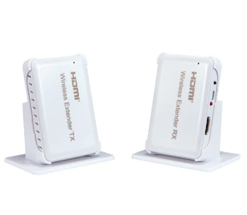 

30M Wireless Transmission System HDMI Extender Transmitter Receiver Video Converter Sender TX RX Kit FR Notebook Laptop PC to TV