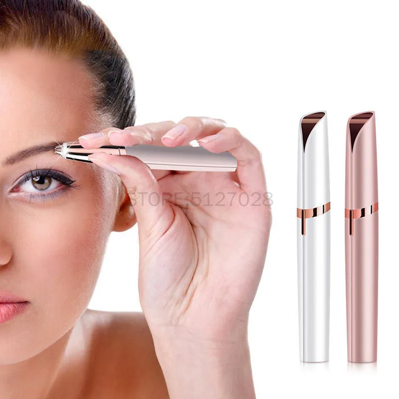 buis Uitdrukking Geletterdheid Usb Elektrische Wenkbrauw Epilator Professionele Eye Brow Trimmer Mini  Draagbare Shaper Scheerapparaat Scheerapparaat Voor Make Up Pijnloos  Ontharing|Wenkbrauwtrimmer| - AliExpress