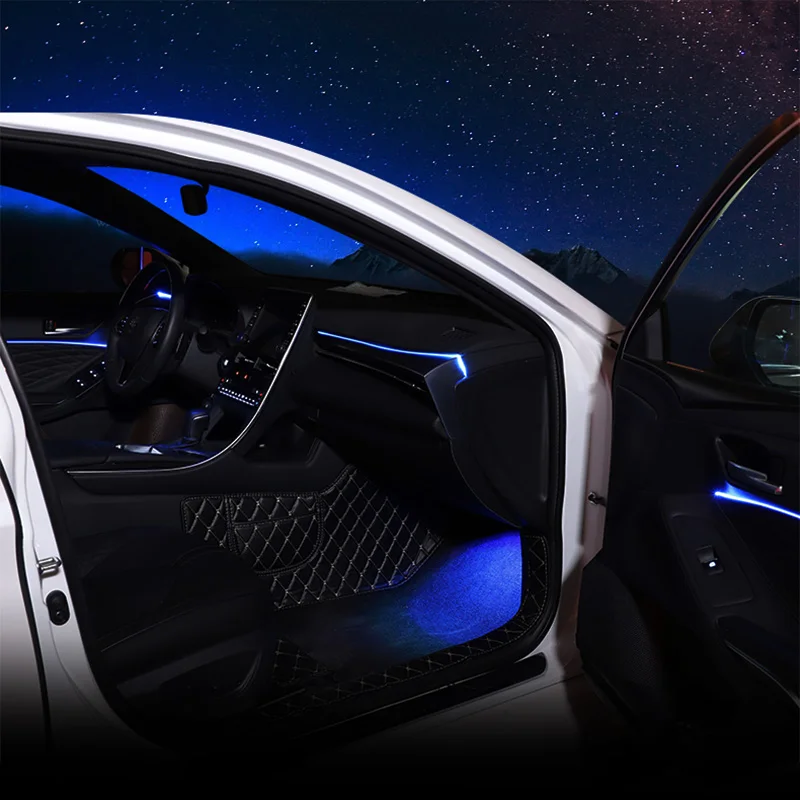 Car interior modification atmosphere lamp interior atmosphere light decoration lamp car shape For Toyota Avalon