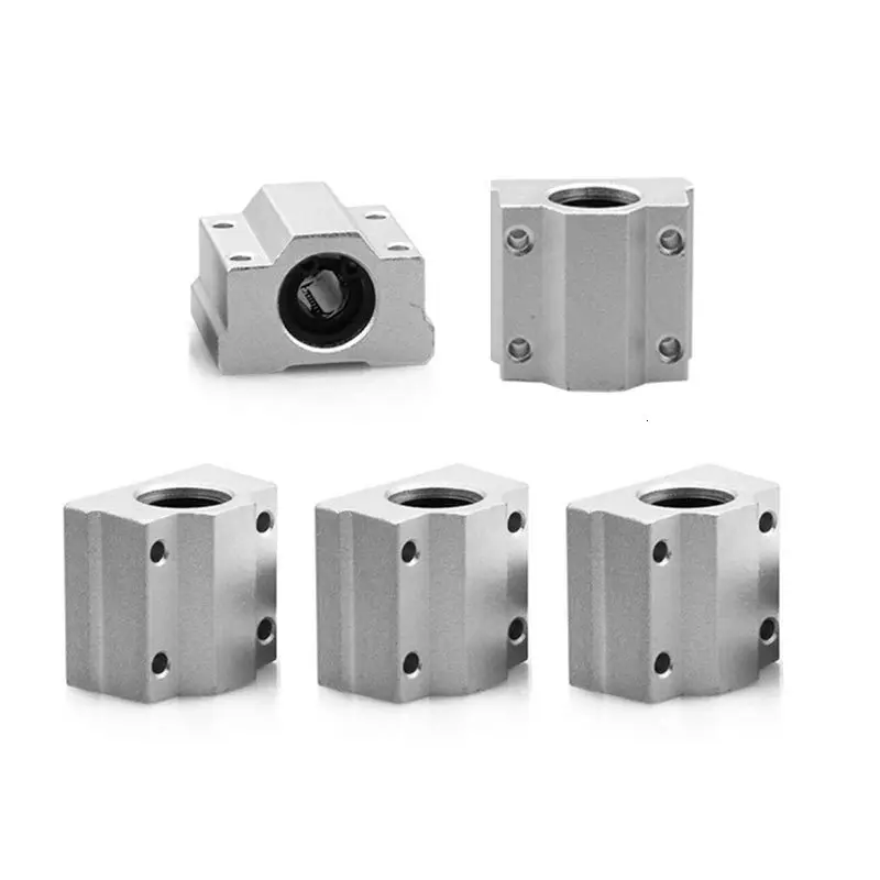 4pcs-lot-SC8UU-SCS8UU-8mm-Linear-Ball-Bearing-Block-CNC-Router-with-LM8UU-Bush-Pillow-Block-(1)