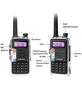 

2PCS BaoFeng FF-12P transceiver cb radio communicator long-range wireless Portable Walkie Talkie ham radio