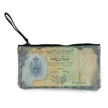 Бесшумный дизайн World Banknotes узор каваны кошелек протектор Органайзер карта кошелек личные бумажники женская сумка