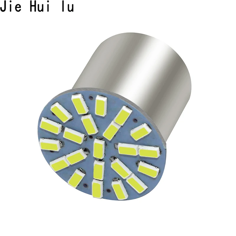 100 шт. стробоскоп 1157 Led P21/5W BAY15D P21W BA15S 1156 22 Стробоскоп вспышка 3014 1206 Smd Автомобильная