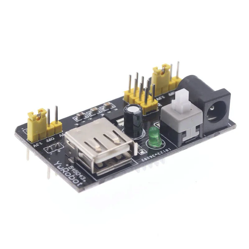 MB-102 модуль 2 канала плата MB102 DC 7-12 В Micro USB интерфейс макет модуль питания для arduino Diy Kit
