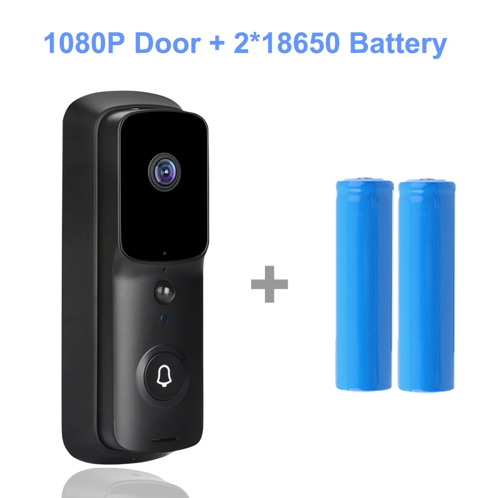 Option 2 HISMAHO 1080P HD видео дверной звонок умный дом Wi-Fi видео домофон IP домофон для квартиры беспроводная камера безопасности - Цвет: Option 2