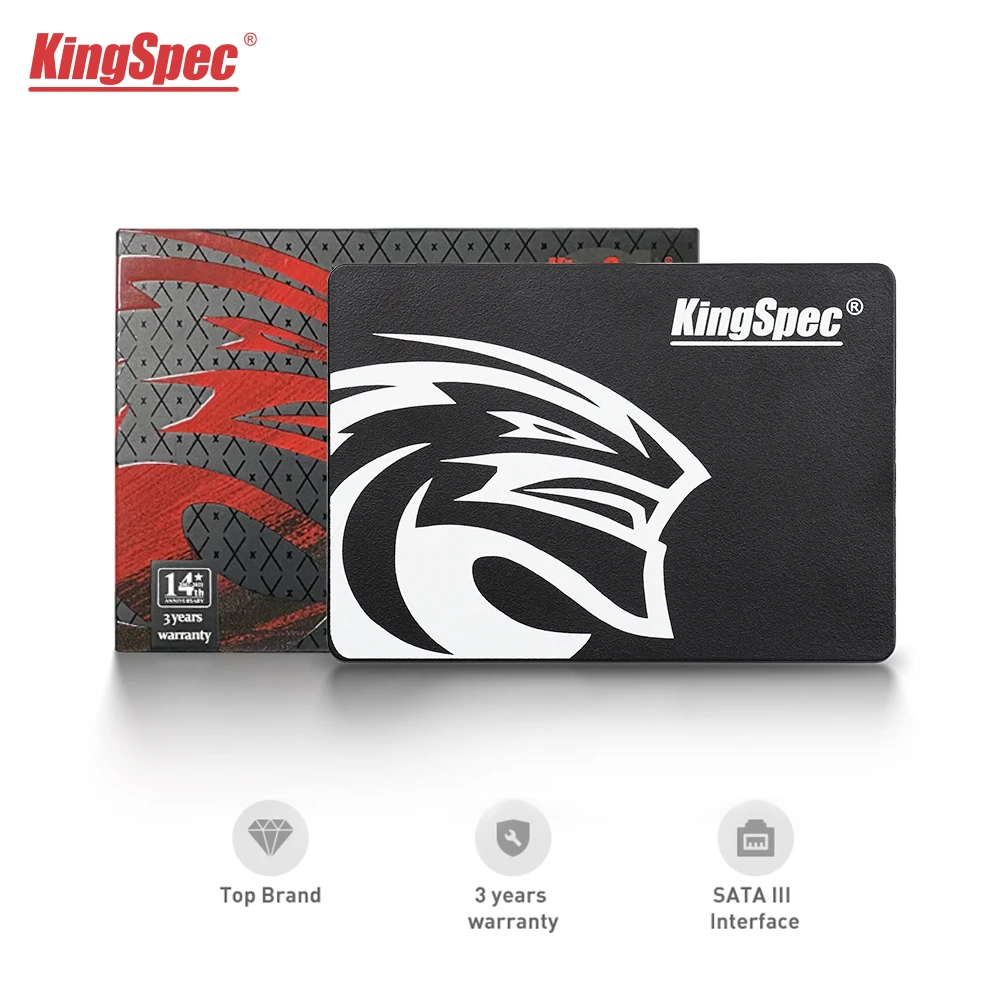 KingSpec 512 ГБ SSD SATAIII 1 ТБ 2 ТБ 4t HDD 256 ГБ 128 ГБ 6 Гб/с SATA3 жесткий диск 240 ГБ 120 ГБ жесткий диск для ноутбука Внутренний твердотельный накопитель