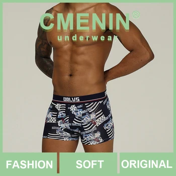 

Free Shipping Cotton Boxer Men Underware Boxers Letter Soft Sexy Mens Underwear Boxershorts Cuecas Male Underwear OR303