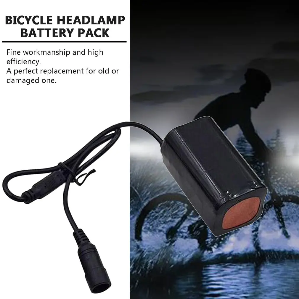 8,4 V USB Перезаряжаемый 6400mAh литиевая батарея 4x18650 Батарейный блок 3 часа высокий светильник для T6 светодиодный светильник для велосипеда