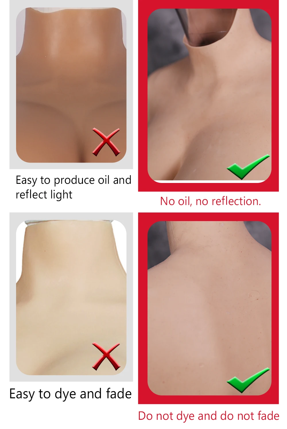 Fake Boobs With Sleeves Realistic Silicone Breast Forms Tits Enhancer For Drag Queen Shemale Crossdresser Transgender Crossdressing (4)