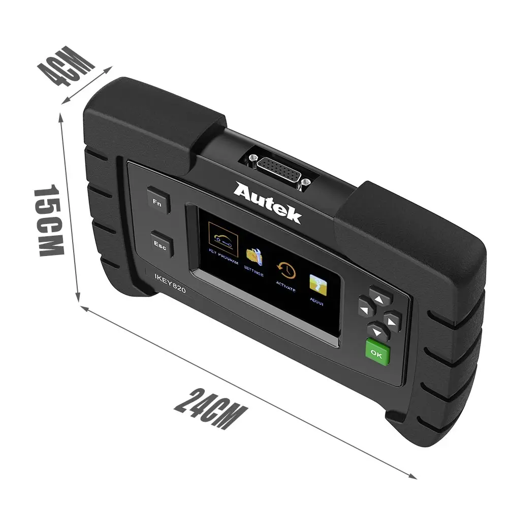 AUTEK IKey820, программист для автомобильных ключей, профессиональный считыватель кода, ikey820, сканер иммобилайзера для программирования всех ключей