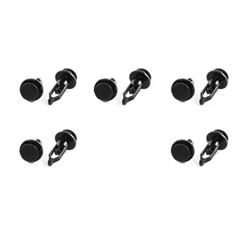 

10Pcs Car Rivets 9 Mm Auto Bumper Remover Parts Plastic Car Body Fender