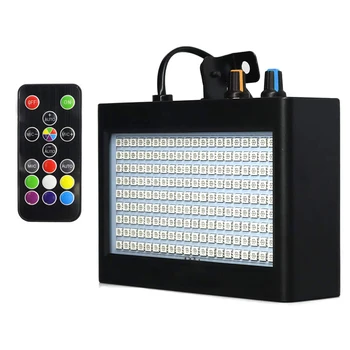 

12W 12 LED Stage Light Sound Activated DJ Disco Party Club KTV Strobe Light Festival Wedding Strobe Flash Stage Lighting Effects