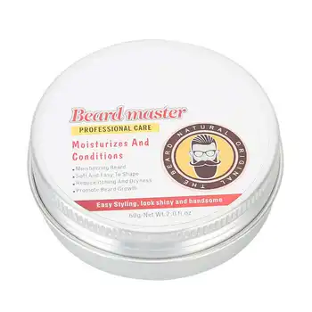 

Professional Accessories Hairdresser Men Beard Cream Soften Hair Men Beard moisturizing Nourishing Beard Care 60g Hair Salon