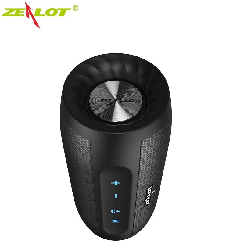ZEALOT S16 Wireless Bluetooth Speaker Stereo Portable Outdoor Waterproof  Column Powerful Subwoofer TWS Power Bank Speakers|Portable Speakers| -  AliExpress