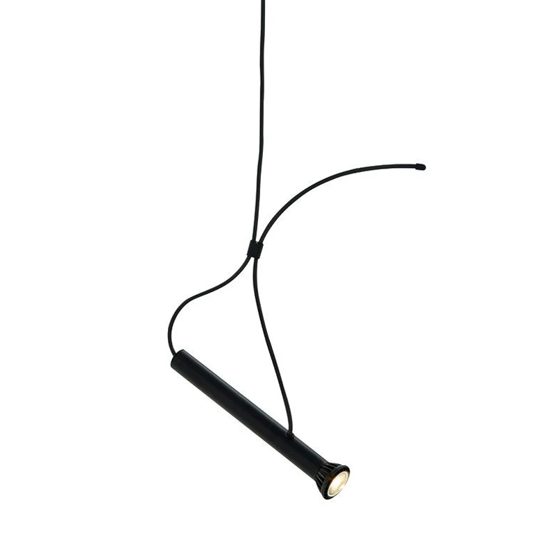 

Nordic Special Long line Design Led Pendant Light Fixture Flashlight Hanging Lamp for Dining Room Cafe Bar Luminaire Led Lustres