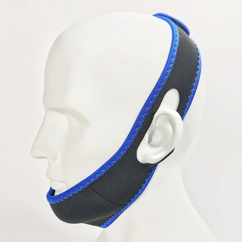 

New Woman Man Child Anti Snore Stop Snoring Chin Strap Belt Anti Apnea Jaw Solution Sleep Support Apnea Belt Sleeping Care Tools