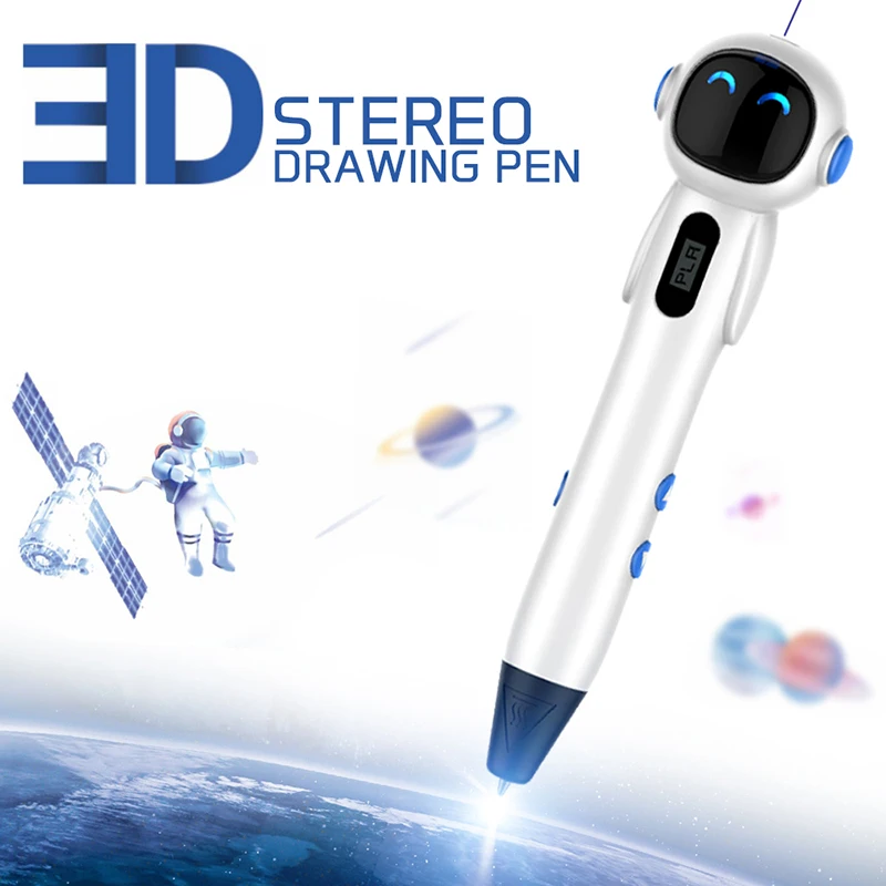 Ручка для 3d печати граффити ручки рисования с регулируемой температурой USB