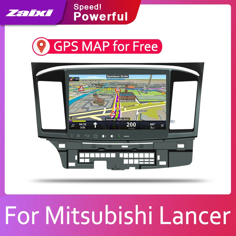 Perfect ZaiXi 10.2 HD 1080P IPS LCD Screen Android 8 Core For Mitsubishi Lancer 2014~2015 Car Radio 3G4G AUX USB GPS Navi Multimedia 3