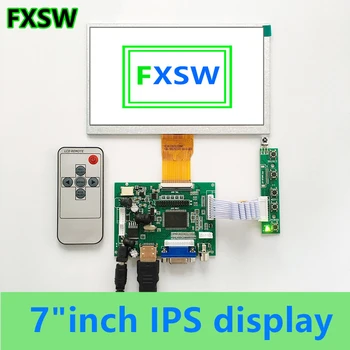 

7" inch IPS HD 1024*600 LCD display driver board TTL controller PC monitor panel HDMI VGA AV for raspberry Pi