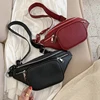 Fashion Bags For Women Stone Pattern PU Leather Chain Waist Bag Bananka Bag Leisure Fanny Pack Women Satchel Belly Band Belt Bag 2