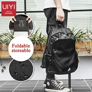 

UIYI men's backpack travel portable outdoor nylon foldable storage backpack waterproof large capacity lightweight mochilas man