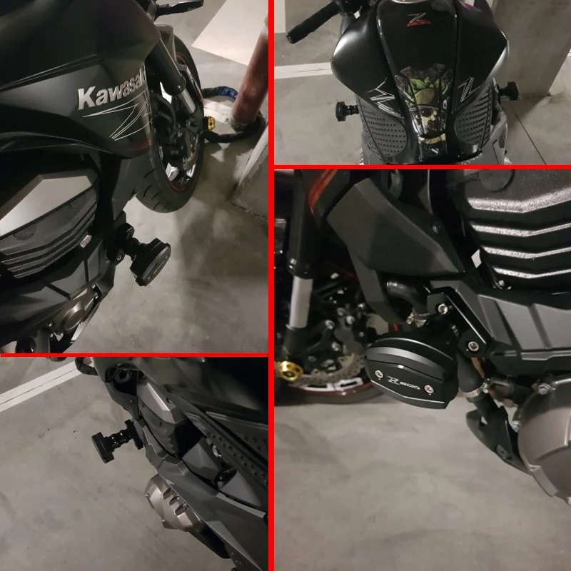 Защитный чехол для камеры KAWASAKI Z800 2012 2015 2013 2014 аксессуары мотоциклов|Защита от
