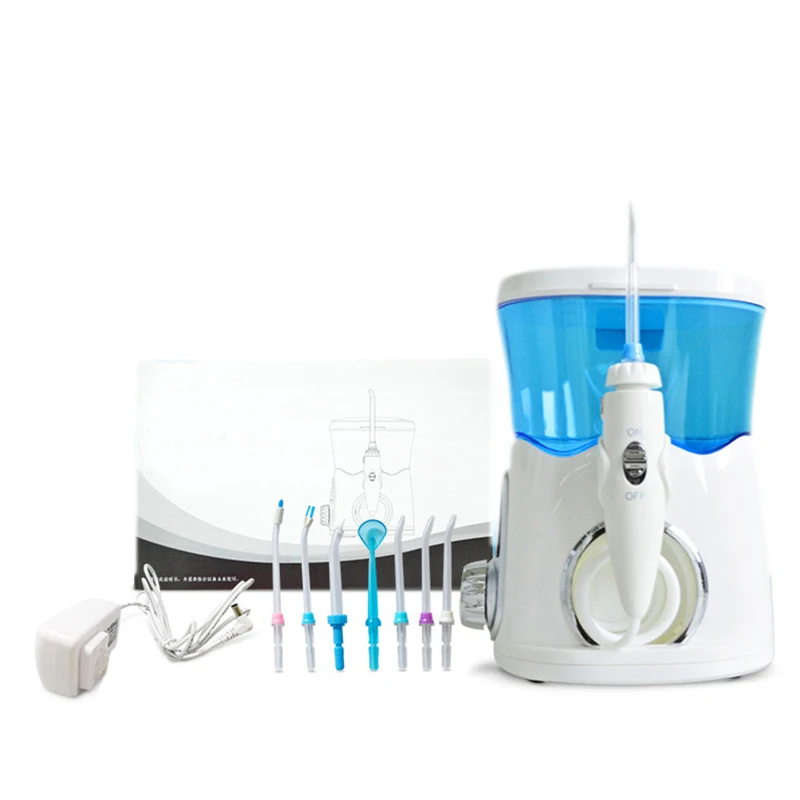 

Hot Oral Irrigator Dental Toothbrushing Irrigator Water Pulse Tooth Irrigator Water Jet for Brushing Teeth Cleaner 7x Nozzle 1x