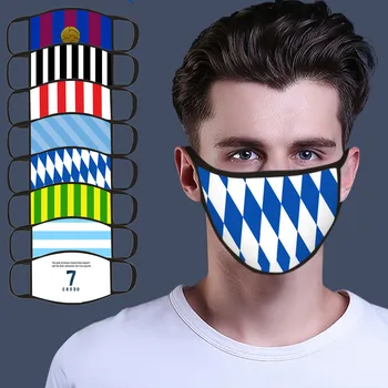 

Ball Fans Must-Have Printed Adult Face Masks, Cotton Washable Reusable Facemaks Bandana Breathable Maks 2020 Mondmakser