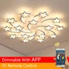 LED Chandelier Indoor Lighting Lustres chandeliers Ceiling With Remote Control Living Room Bedroom kitchen Children's Room Light ► Photo 1/6