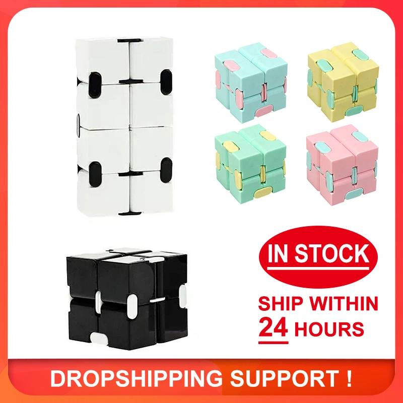 Puzzle Cube Durable Exquisite Toy Infinity Magic Cube For Adults Kids Fidget Toys