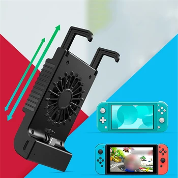 

Cooling Fan Grip Holder Kickstand Charging Stand for Nintend Switch/Switch Lite Console Cooler Accessories