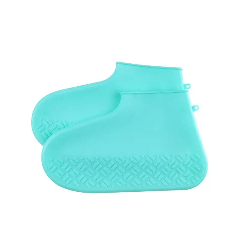 Новые многоразовые Нескользящие Чехлы для обуви Водонепроницаемые силиконовые чехлы для обуви уличные галоши для защиты от дождя S/M/L Аксессуары для обуви - Цвет: Слоновая кость
