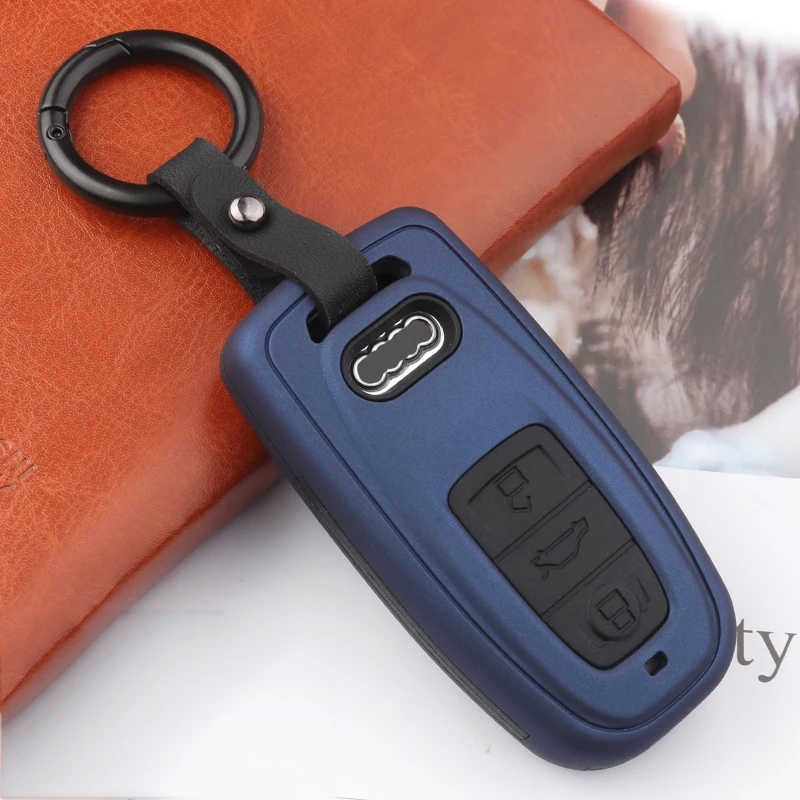 New Carbon fiber ABS Matte Car Key Cover Case For Audi A1 A3 A4 A5 A6 A7 A8 Quattro Q3 Q5 Q7 2009 2010 2011 2012 2013 2014 2015 |