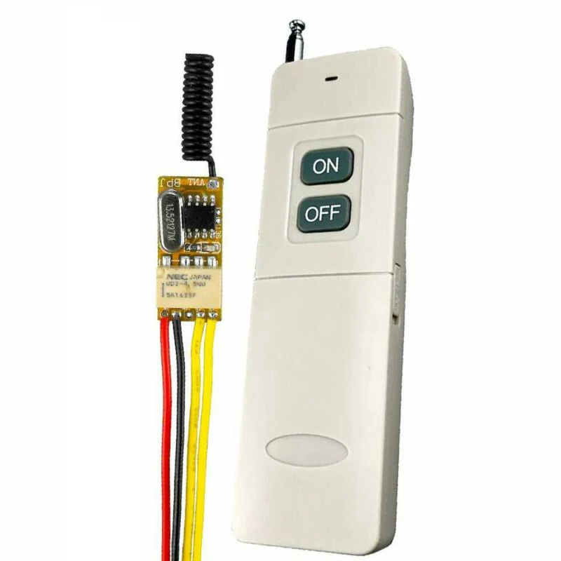 2 кнопки переключатель пульт дистанционного управления приемник 433 МГц/315 МГц