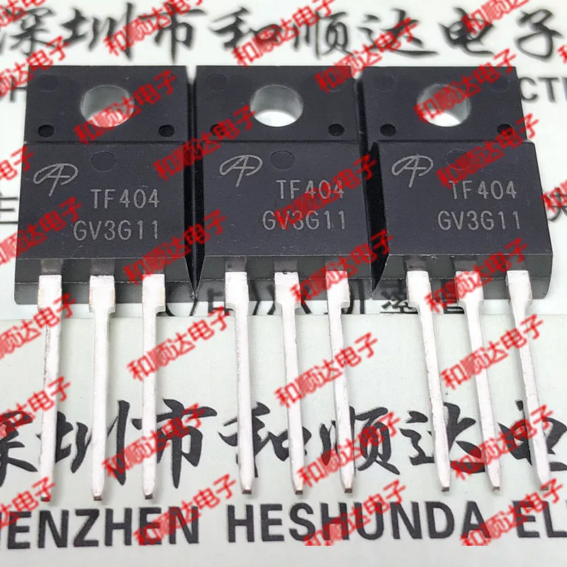 /5 предметов в лоте, TF404 AOTF404 TO-220F 105V 26A