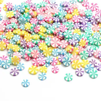

Happy Monkey Polymer Clay Candy Slime Additives Supplies 100g/500g Cute Sprinkles DIY Kit For Fluffy Cloud Clear Slime Clay