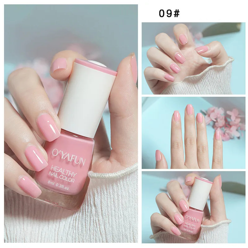 Quick Dry Glitter & Matte Waterproof Nail Polish