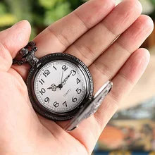 Ретро СССР советские значки серп Молоток Стиль кварцевые карманные часы CCCP Россия эмблема коммунизма унисекс ожерелье цепь часы