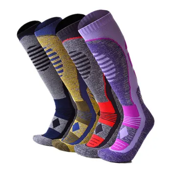 

Hiking Walking Snowboarding Ski Socks Long Winter Sports Thermal Warm Mens Snow Women Outdoor Cotton Blend